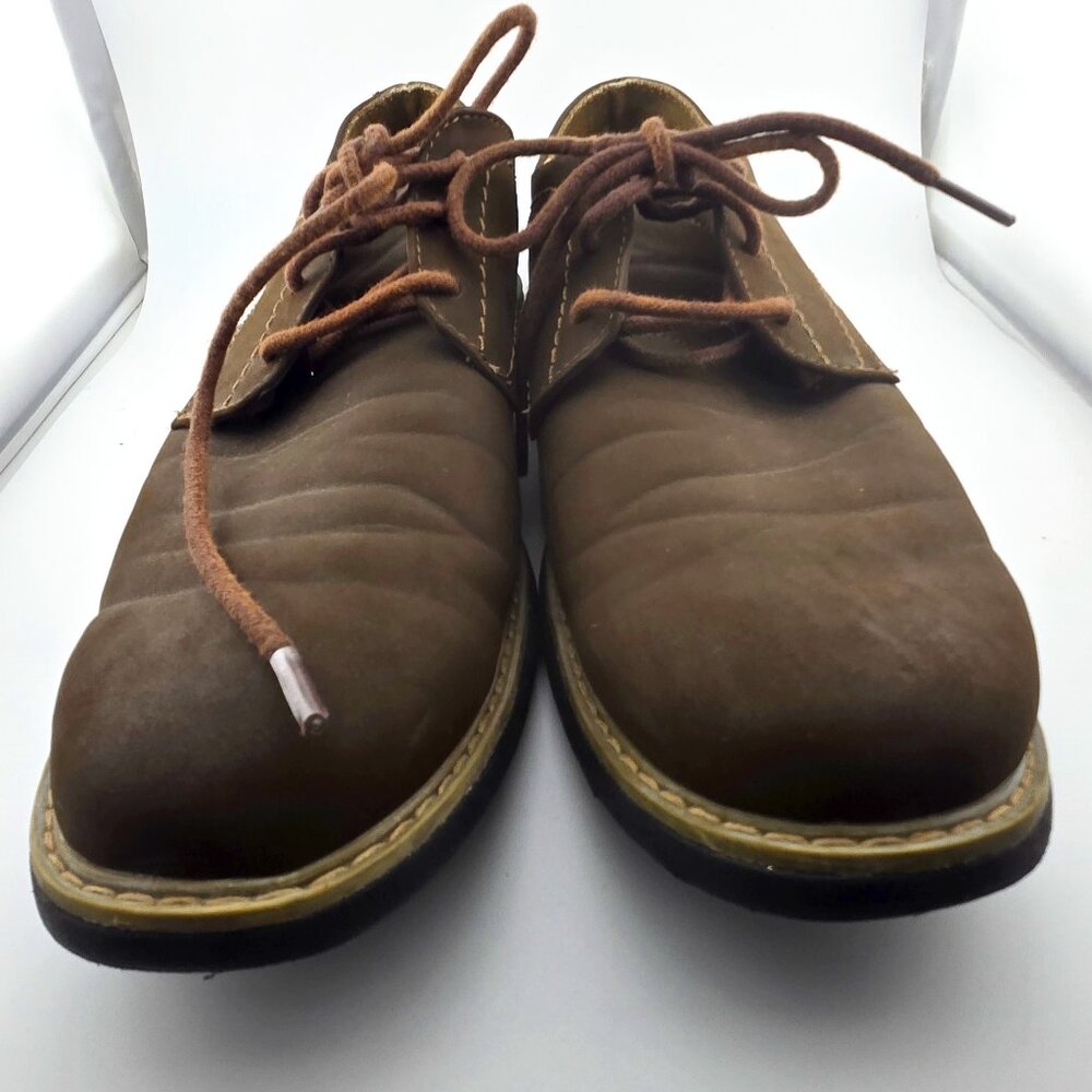 Dexter Men’s Brown Oxford Comfort Dress Shoes Memory Foam Size 10